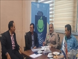 دیدار نماینده مجلس شورای اسلامی با رئیس اداره بیمه سلامت شهرستان قدس