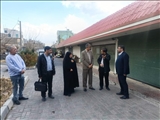 بازدید معاون فرماندار قدس از غرفه‌های سازمان ساماندهی مشاغل شهری و فرآورده‌های کشاورزی شهرداری 