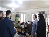 بازدید فرماندار قدس از برخی واحدهای صنایع‌دستی در شهرستان