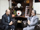 دیدار مشاور استاندار و مدیرکل روابط عمومی استانداری تهران با فرماندار قدس 