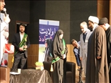 مراسم گرامیداشت شهیده فائزه رحیمی در شهرستان قدس