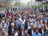 حضور باشکوه شهروندان شهرستان قدس در نماز عید سعید فطر