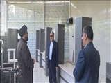 بازدید سرزده فرماندار قدس از اداره اوقاف شهرستان
