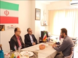 دیدار فرماندار قدس با رئیس اداره میراث فرهنگی، صنایع دستی و گردشگری شهرستان