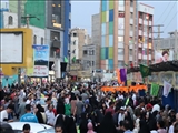 برگزاری پیاده‌روی عید غدیر در شهرستان قدس
