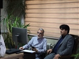 حضور دادستان در ستاد انتخابات شهرستان قدس قبل از آغاز فرایند رای گیری در شعبات
