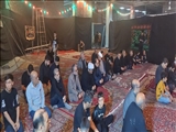 حضور فرماندار قدس و امام جمعه در مراسمات محوری دهه اول محرم الحرام کوی فرزان