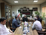 دیدار دهیار و اعضای شورای روستای دانش با فرماندار قدس