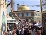 راهپیمایی مردم ولایتمدار و شهیدپرور شهرستان قدس در پی محکومیت جنایات رژیم صهیونیستی و حمایت از حزب‌الله، مردم مظلوم لبنان و فلسطین
