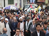 برگزاری راهپیمایی یوم الله 13 آبان در شهرستان قدس