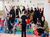 بازدید رئیس اداره ورزش و جوانان قدس از مرکز نگهداری و توانبخشی معلولین ذهنی بهزاد و آویژه