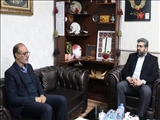 دیدار رئیس اداره آبفا با سرپرست فرمانداری قدس