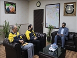دیدار رئیس اداره پست شهرستان با سرپرست فرمانداری قدس
