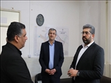 بازدید سرپرست فرماندار قدس از معاونت برنامه‌ریزی فرمانداری