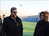 بازدید فرماندار از عملیات عمرانی ورزشگاه شهدای قدس / تجهیز و توسعه ورزشگاه با اعتبار ۳۵۰ میلیارد ریال