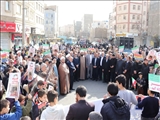 راهپیمایی مردم ولایتمدار و شهیدپرور شهرستان قدس به شکرانه پیروزی مردم قهرمان غزه و جبهه مقاومت