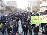 برگزاری راهپیمایی یوم الله ۲۲ بهمن در شهرستان قدس/تجدید میثاق مردم شهرستان قدس با آرمان‌های امام راحل، رهبر معظم انقلاب و شهدا