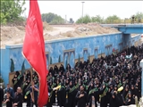 اجتماع بزرگ عزاداران شهادت رئیس مکتب تشیّع در شهرستان قدس