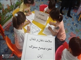آموزش بهداشت دهان و دندان به کودکان مهدکودک «سرزمین ستاره‌ها»