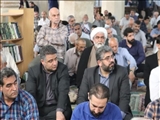 حضور فرماندار قدس در نماز جمعه این هفته شهرستان