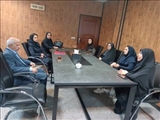 دیدار مدیر مرکز نگهداری معلولین و سالمندان قدس با رئیس اداره بهزیستی
