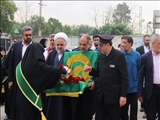حضور كاروان زیر سایه خورشید در شهرستان قدس