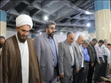 حضور فرماندار قدس در نماز جمعه این هفته شهرستان