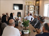 دیدار رئیس نظام پزشکی و مؤسسین درمانگاه‌های شهرستان با سرپرست شبکه بهداشت و درمان شهرستان قدس