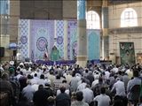 حضور فرماندار قدس در نماز جمعه این هفته شهرستان