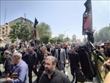 فرماندار شهرستان قدس در مراسم تشییع پیکر شهدای اقتدار تهران حضور یافت