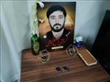 دیدار مسئولین شهرستان قدس با خانواده شهید «محمد همتی»