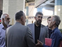 برپایی میز خدمت ادارات در مصلی نماز جمعه قدس