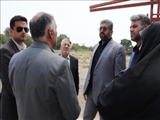 بازدید میدانی فرماندار قدس از روستای زرنان پایین