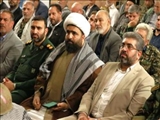 همایش پیشکسوتان دفاع مقدس با حضور پیکر مطهر شهید گمنام در شهرستان قدس برگزار شد