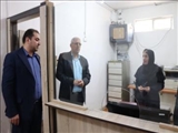 بازدید سرزده سرپرست معاونت توسعه فرمانداری قدس از ادارات