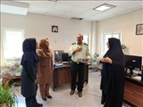 دیدار مسئولان  بهزیستی با فرماندهی انتظامی شهرستان قدس