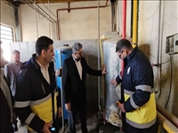 بازدید مسئولان از ادارات تعطیل شهرستان قدس برای پایش مصرف انرژی