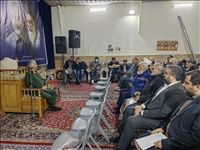 حضور فرماندار قدس در مراسم دهه بصیرت و گرامیداشت نهم دی