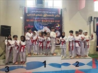 فجر ۱۴۰۴/ برگزاری مسابقه کاراته بانوان در شهرستان قدس