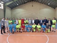 / برگزاری مسابقات فوتسال دوستانه در شهرستان قدس