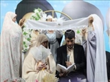 پیوند آسمانی در شب حماسه؛ مراسم عقد یک زوج انقلابی جوان در تجمع امت حزب‌الله قدس برگزار شد