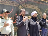 حضور فرماندار قدس در مراسم عزاداری روز عاشورا / فاتحی‌نژاد: عاشورا، حماسه ماندگار حق علیه باطل است