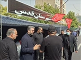 بازدید میدانی شورای تأمین شهرستان قدس از مواکب شهرداری در مصلای تهران