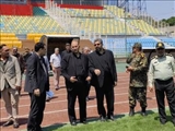 بازدید میدانی معاون امنیتی استانداری تهران و مسئولان شهرستان قدس از ورزشگاه شهدای شهر قدس / آمادگی مطلوب برای میزبانی لیگ برتر فوتبال