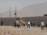 صیانت از اراضی ملی؛ تخریب ساخت‌وسازهای غیرمجاز در هفت‌جوی / فاتحی‌نژاد: با متخلفان مماشات نمی‌کنیم