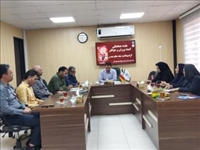 برگزاری جلسه کمیته ورزش و جوانان شهرستان قدس با محوریت گرامیداشت هفته دفاع مقدس