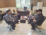همکاری مشترک اداره ورزش و پلیس امنیت شهرستان قدس در راستای قانون‌مندسازی اماکن ورزشی