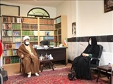 ديدار نوروزی فرماندار قدس با امام جمعه شهرستان 
