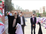 زنگ شکوفه ها و غنچه ها در شهرستان قدس نواخته شد