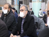 حضور سرپرست فرمانداری شهرستان قدس در نماز جمعه